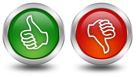Thumb up down voting buttons Thumb up down voting buttons